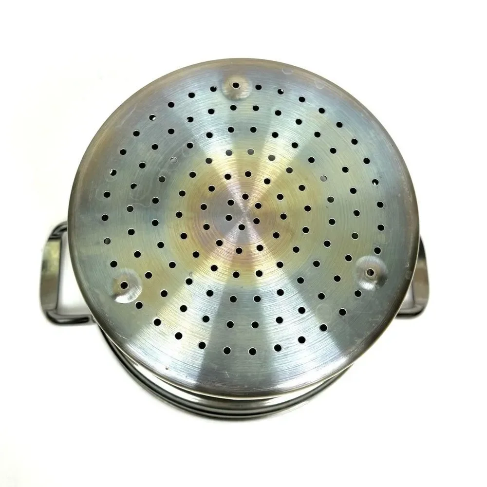 Heavy Duty Stainless Steel Pasta Vegetable Steamer/Colander